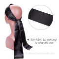 Bandeau de créateur Satin Silk Edge Wrap pour cheveux